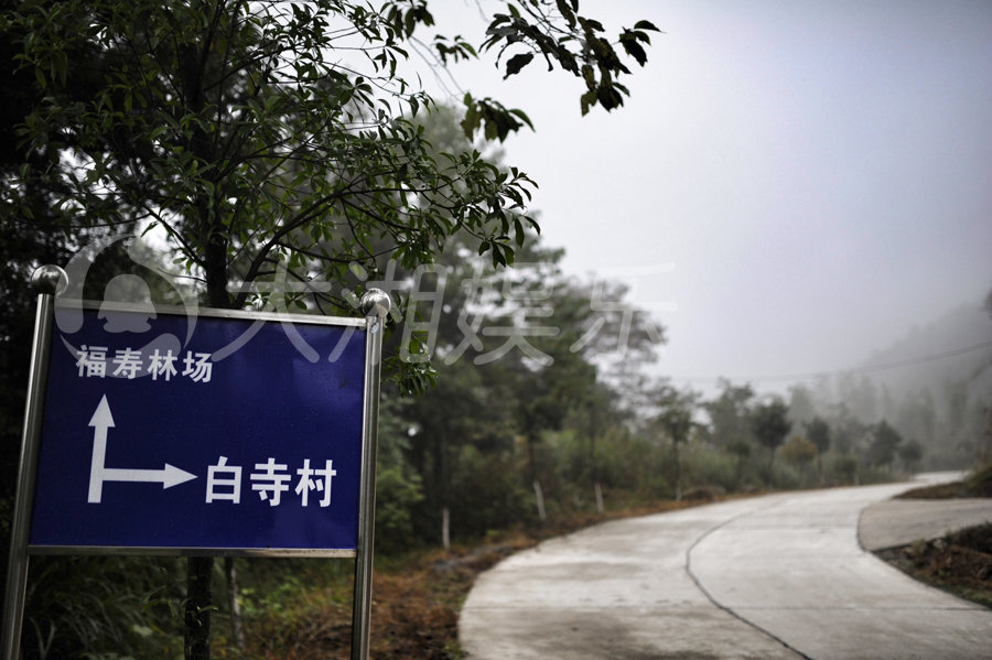 从岳阳平江福寿山镇上,沿着盘山公路大约10公里的路程,就是白寺村.