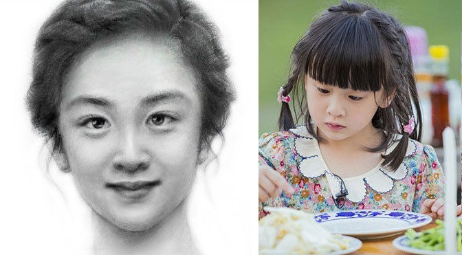 爸爸去哪儿 网友素描五位萌娃长大后的样子 你惊艳到了吗?