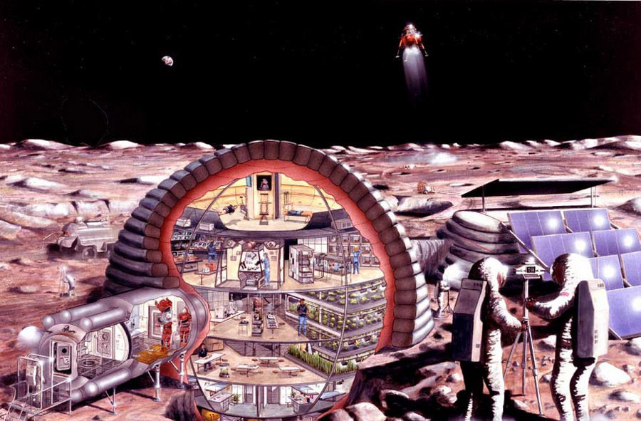 【转载】月球或被人类建造成第一个太空军事基地 