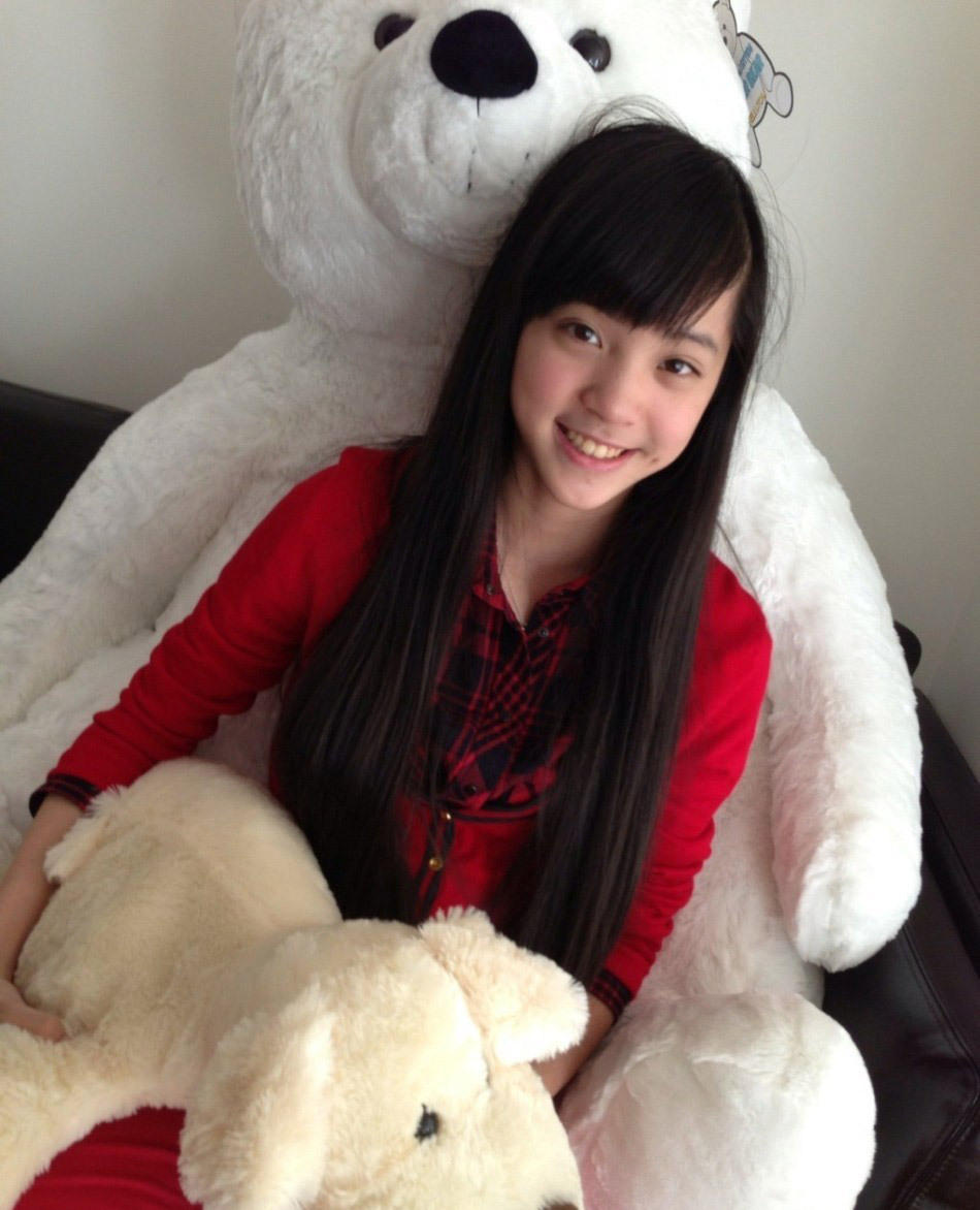 【转载】台湾14岁大提琴公主生活照曝光 真想生一个这样的闺女