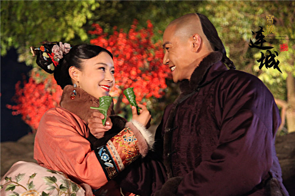 陆毅袁姗姗宫锁连城新婚夜吻照首度曝光