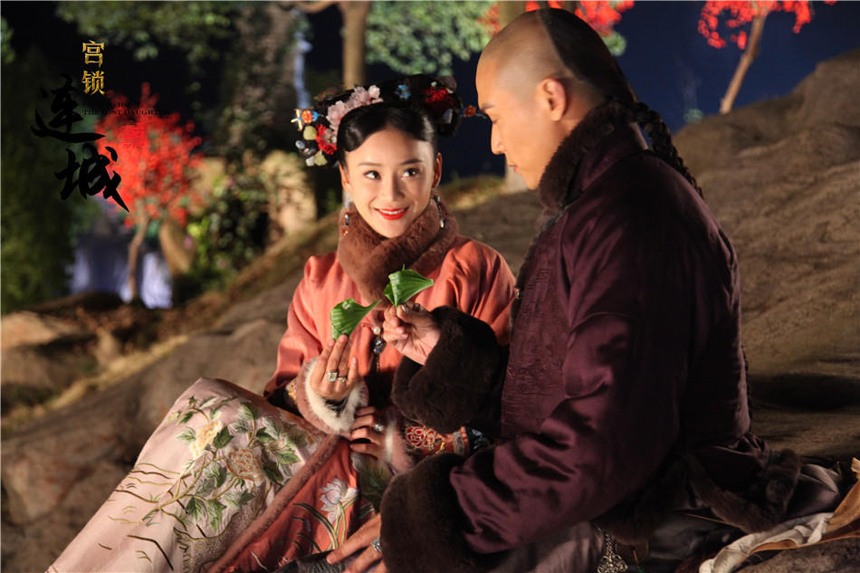 陆毅袁姗姗宫锁连城新婚夜吻照首度曝光