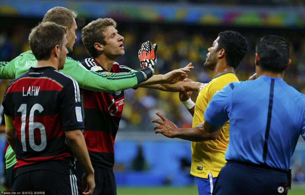 高清:德国7-1碾压巴西进决赛 k神16球超大罗