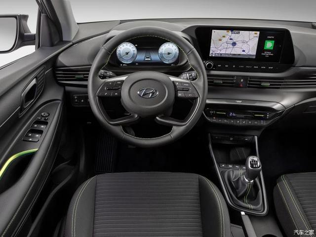 夏季海外发售 新现代i20内饰官图发布 