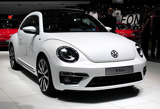 2013款大众甲壳虫r-line版车型