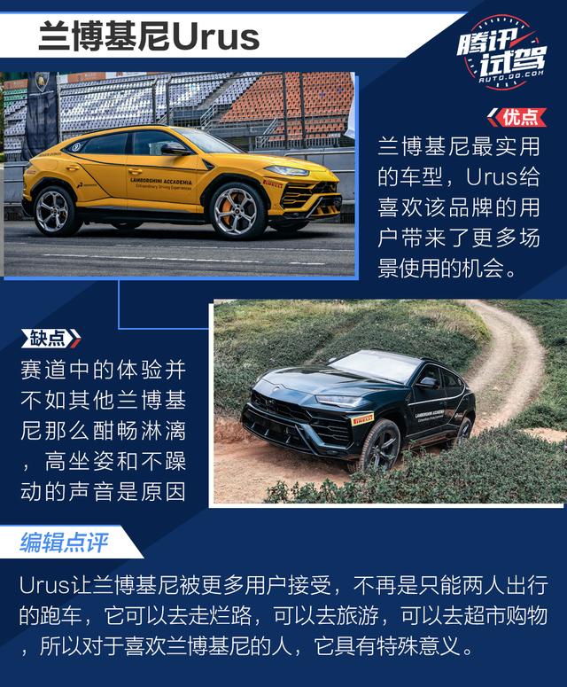 高坐姿飞驰的乐趣 赛道体验兰博基尼Urus