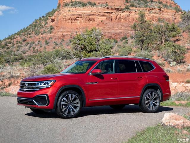 更加运动 新款大众Atlas R-Line官图 