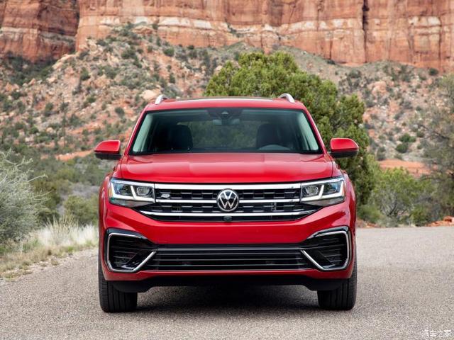 更加运动 新款大众Atlas R-Line官图 