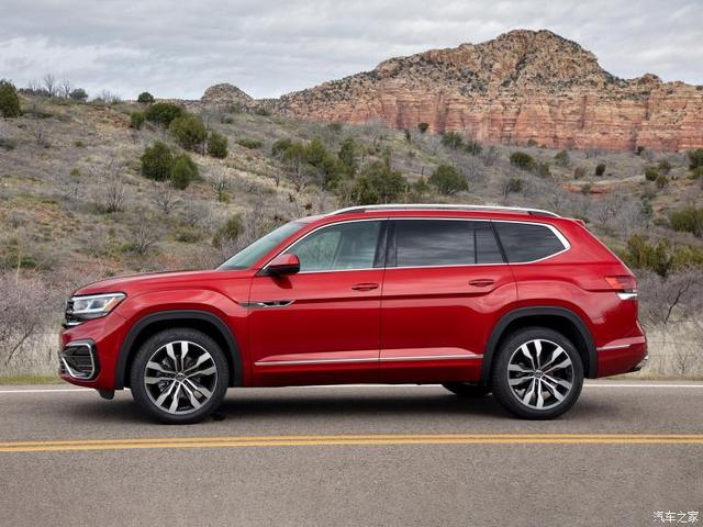 更加运动 新款大众Atlas R-Line官图 