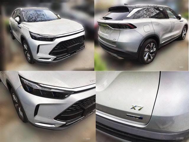 有点味道了 BEIJING-X7插混版谍照曝光 