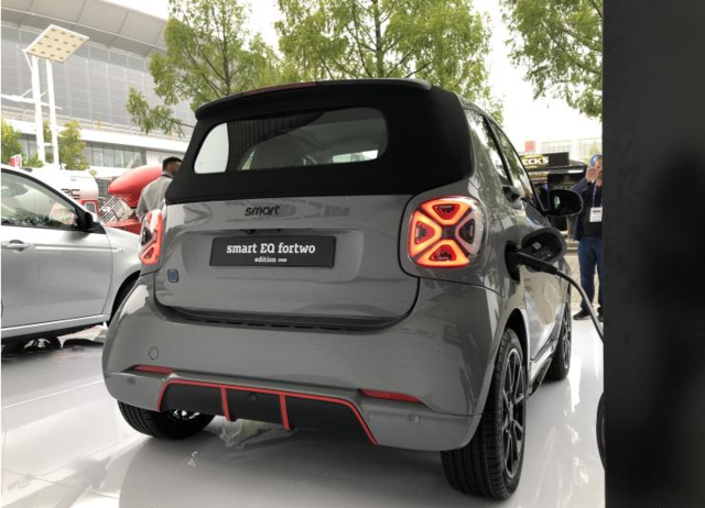 新款smart EQ 亮相法兰克福车展