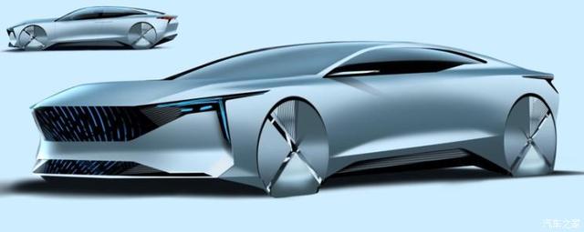 轿车战略回归 奔腾新概念车设计图发布