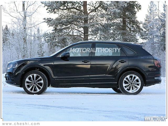 宾利新款添越路试谍照 搭3.0T混动系统外观调整