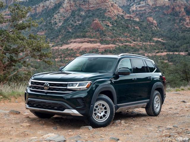 越野技能提升 大众Atlas套件版官图发布 