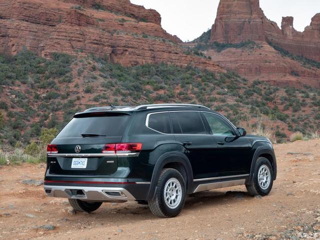 越野技能提升 大众Atlas套件版官图发布 