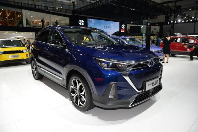 北汽新能源EX5将于明年1月上市 定位紧凑型纯电动SUV