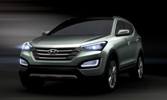 [官图发布]现代ix45官图曝光 纽约车展首发