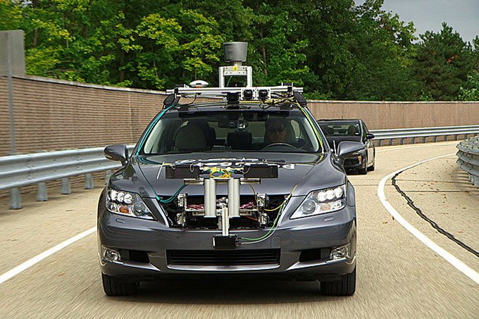丰田的自动驾驶测试车