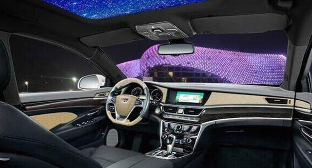 改款博瑞第一种内饰设计方案曝光,配更大尺寸中控液晶屏