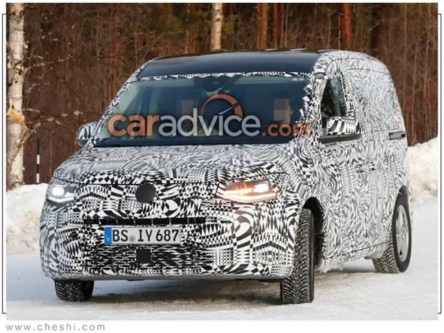 大众新一代Caddy渲染图 造型更运动尾灯有亮点