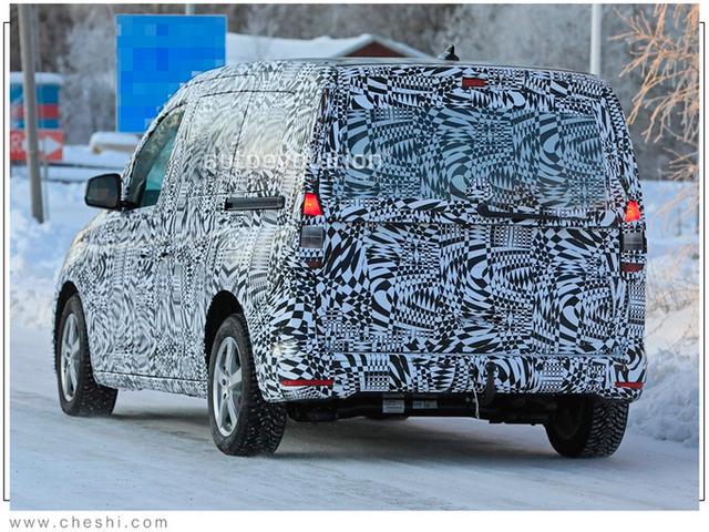 大众新一代Caddy渲染图 造型更运动尾灯有亮点