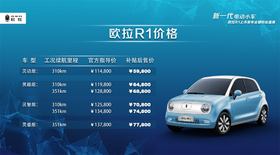 好玩不贵的都市代步工具 欧拉R1购车手册