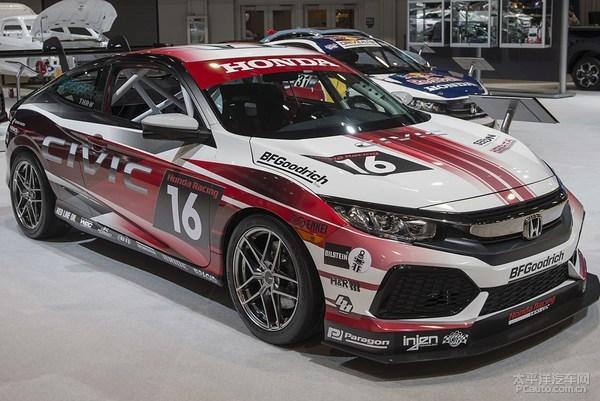 思域coupe赛车北美亮相 你要的改装样板来了