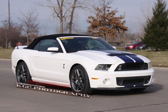 曝新野馬shelby gt500敞篷 有望底特律發佈