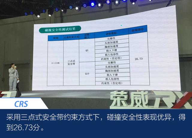 简单又易用/安全不妥协 解读荣威RX3一体式儿童安全座椅碰撞安全性试验