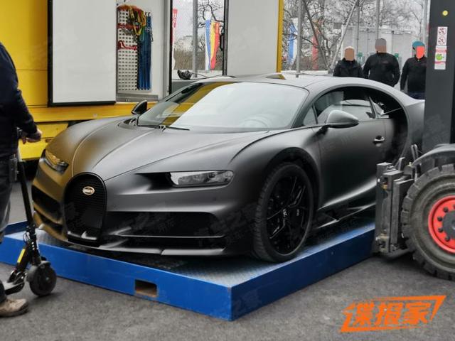 遗憾未能亮相 布加迪Chiron特别版实车 