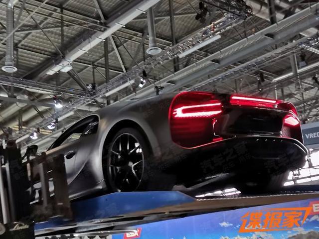 遗憾未能亮相 布加迪Chiron特别版实车 