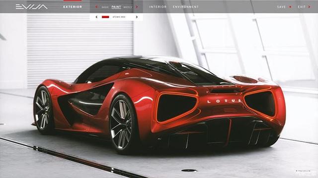 车身颜色可选 路特斯Evija购买细节曝光 