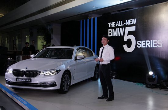 與堅持夢想者同行全新bmw5系li惠州上市發佈會