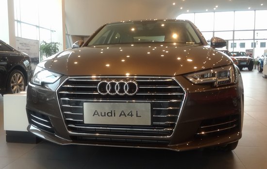 全新奥迪a4l实车到店 实车图让您一睹为快
