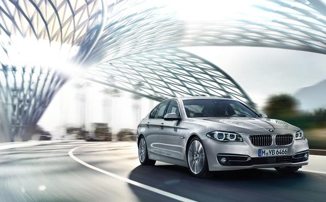 bmw 5系四门轿车配备的4缸汽油发动机拥有出色的动力和较低的耗油量