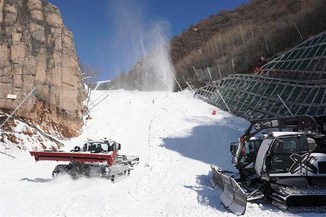 11月28日,記者抵達群山叢中的北京冬奧會延慶賽區國家高山滑雪中心