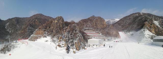 國家高山滑雪中心初露英姿