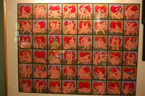 实拍丹麦&荷兰性博物馆 看画家用阳具作画