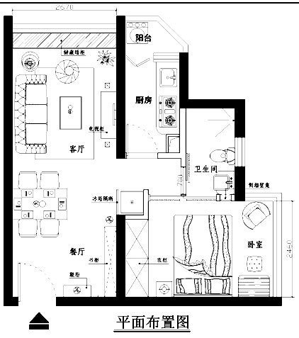 4萬裝修簡約小戶型 40平單身公寓也能很溫馨