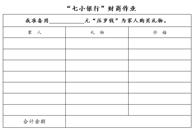 合理使用压岁钱倡议书