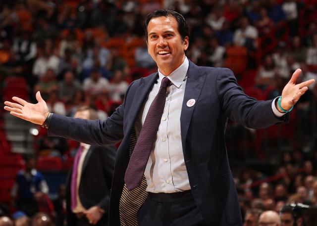 喜得贵子 斯波今日回归执教热火战骑士_nba中国官方网站