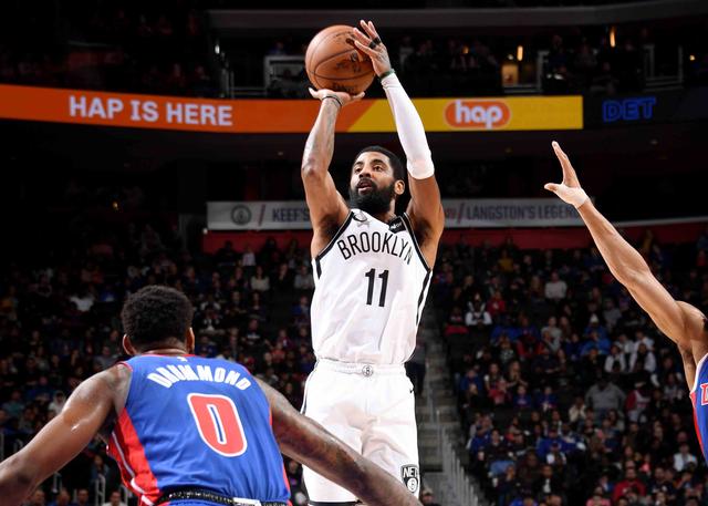 欧文45分7助攻 篮网加时胜活塞止住五连败