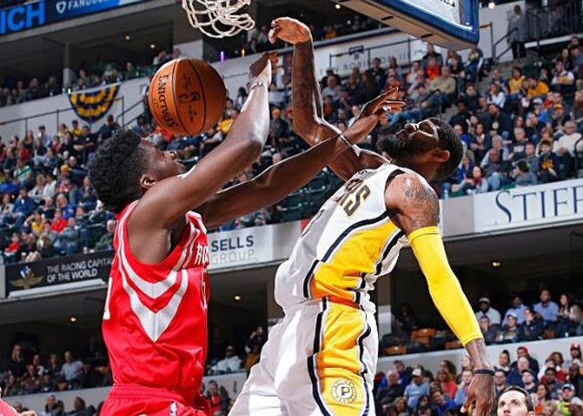 视频-上赛季步行者十佳球 乔治残暴隔扣卡佩拉