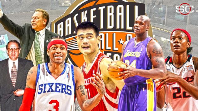 姚明携手奥尼尔艾弗森入选2016届名人堂_nba中国官方网站