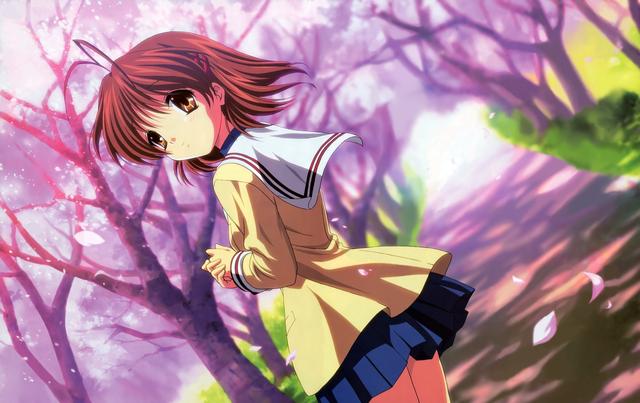 四,剧情如何我不管,反正女主必须萌《clannad》