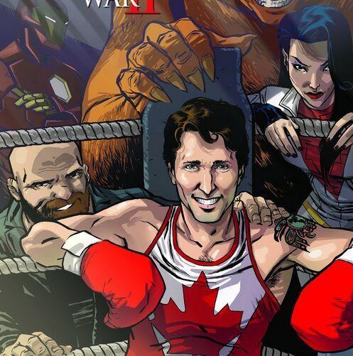 加总理化身拳击手登漫画封面 将成第三个漫威领袖
