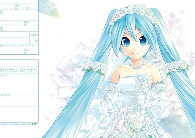 miku婚纱_miku葱(2)