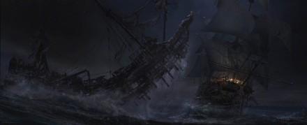 致亡灵 《加勒比海盗5》概念艺术图公开