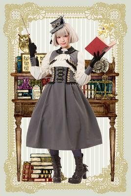 哥特系 魔法学校制服 风格连衣裙登场 青空动漫