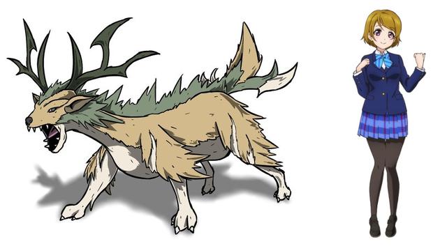 【新闻】《love live》偶像组合μs成员怪兽化组图